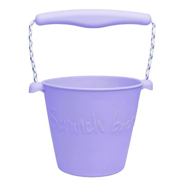 Κουβαδάκι από ανακυκλώσιμη σιλικόνη Light Purple-Scrunch