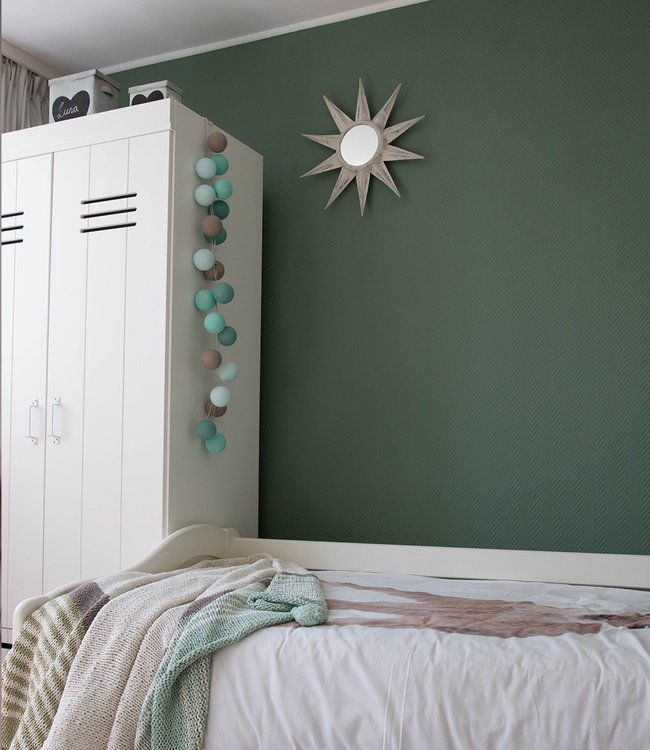 Cotton Ball Lights διακοσμητικά φωτάκια εσωτερικού χώρου Mint 20 τεμαχίων - Image 3