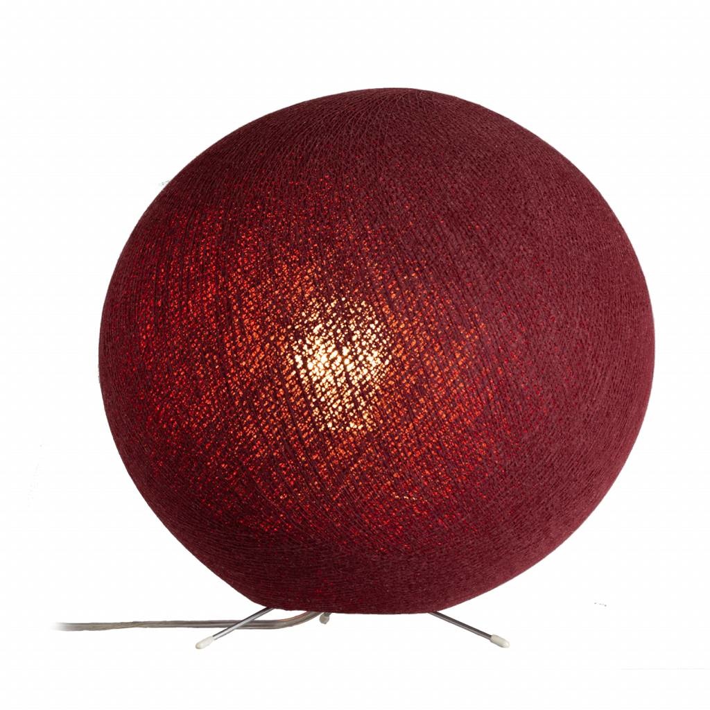 Cotton Ball Lights Επιτραπέζια διακοσμητική λάμπα Dark red - Image 2