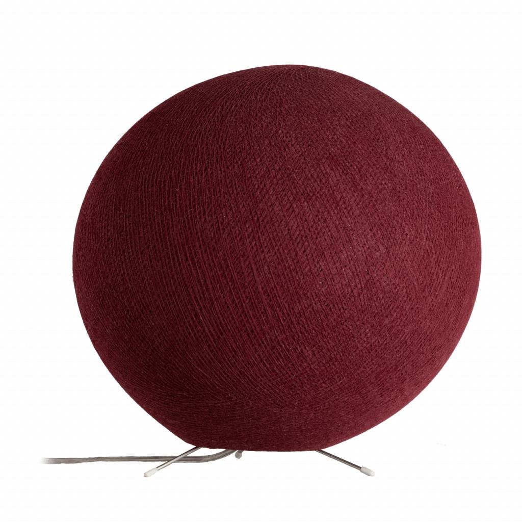Cotton Ball Lights Επιτραπέζια διακοσμητική λάμπα Dark red