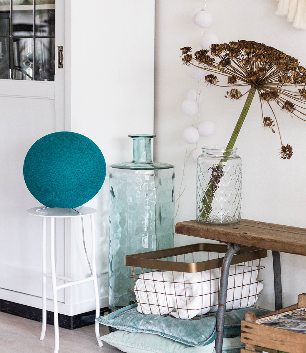 Cotton Ball Lights Επιτραπέζια διακοσμητική λάμπα Heavy aqua - Image 3