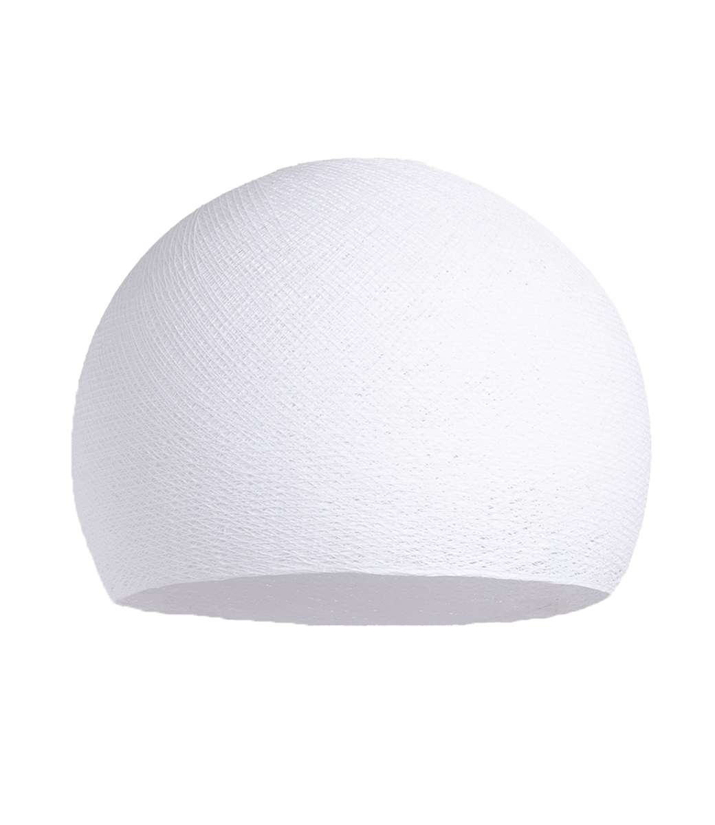 Cotton ball lights Φωτιστικό 3/4 μπάλα medium 31cm Λευκό