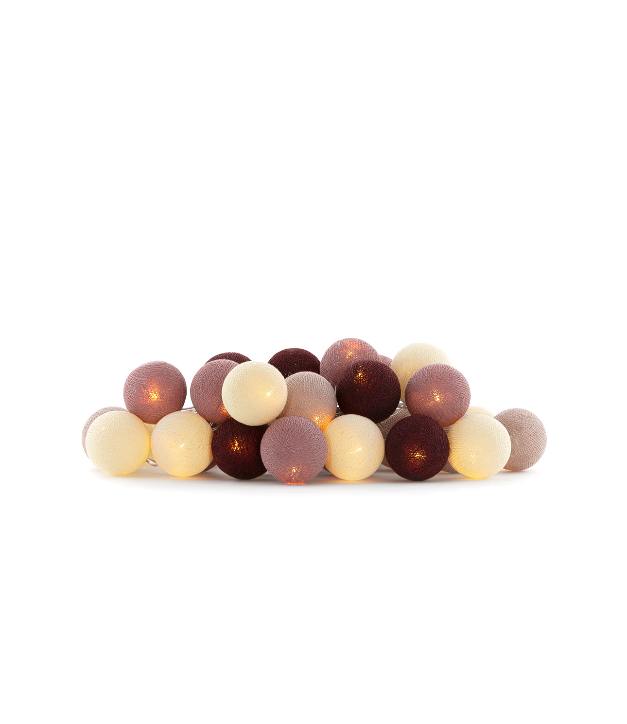 Cotton Ball Lights διακοσμητικά φωτάκια εσωτερικού χώρου Rosegarden 20 τεμαχίων - Image 2