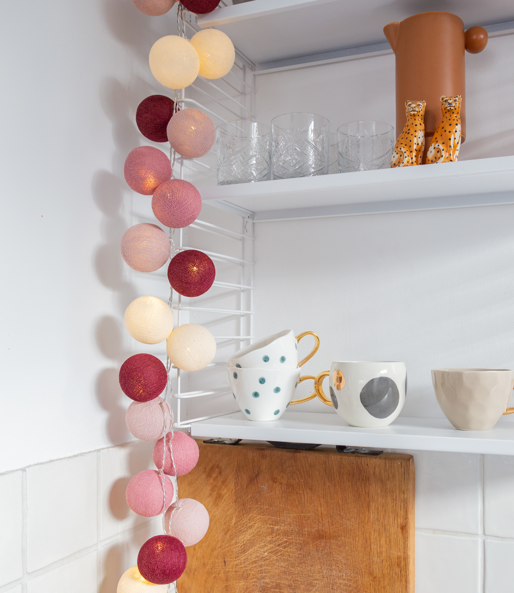 Cotton Ball Lights διακοσμητικά φωτάκια εσωτερικού χώρου Rosegarden 20 τεμαχίων - Image 5